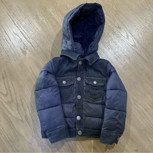 Boys puffer Jean jacket